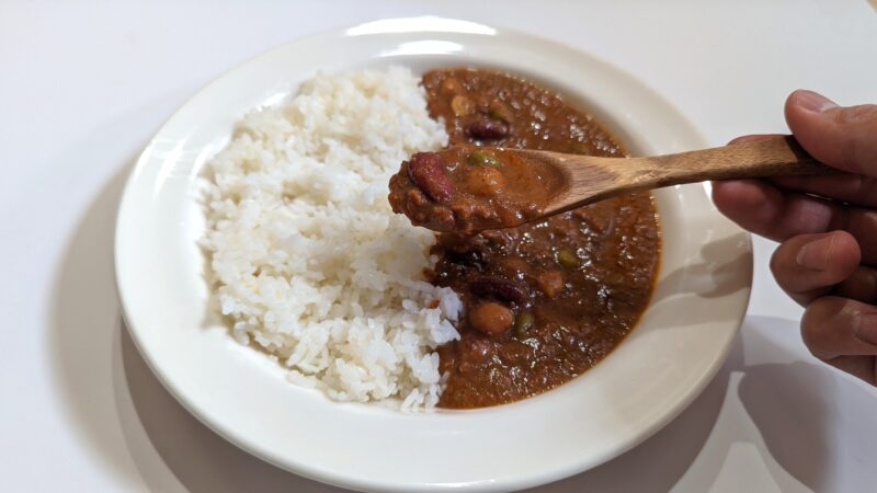 【無印良品】猪肉と３種の豆のカレー